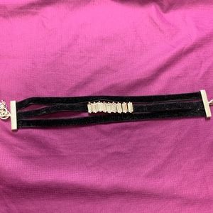 Lucky Brand Black & Diamond Color Holiday Bracelet